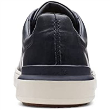 Zapatos De Cuero Clarks Court Lite Lace Azul Marino