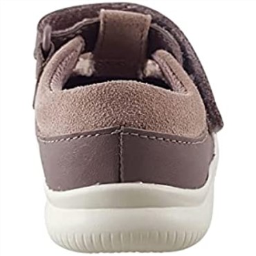 Clarks Crest Moc Zapatos De Cuero Para Niños Pequeños Rosa