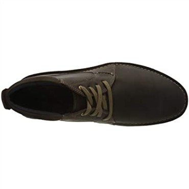 Botas De Caña Media Vargo De Clarks Para Hombre En Marrón Oscuro