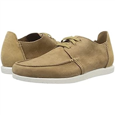 Clarks Dark Sand Nubuck Shacre Lite - Zapatillas Bajas Para Hombre
