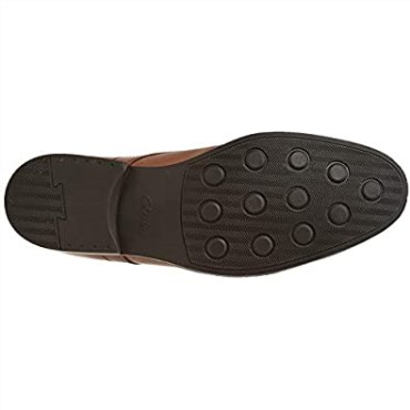 Clarks Marrón Oscuro Lea Hombres Whiddon Pace Oxford Flat