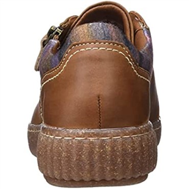 Zapatillas Clarks Caroline Cove Para Mujer Lea Marrón Oscuro