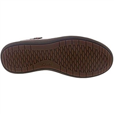Botas De Mujer Clarks Nalle Mid De Cuero Tostado Oscuro