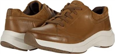 Clarks Cuero Marrón Oscuro Onda 20 Way