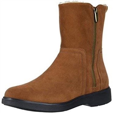 Botines De Mujer Clarks Un Elda De Ante Marrón Oscuro