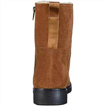Botines De Mujer Clarks Un Elda De Ante Marrón Oscuro