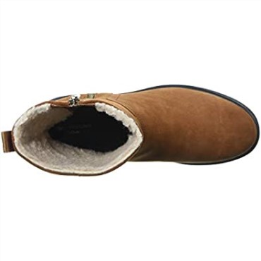 Botines De Mujer Clarks Un Elda De Ante Marrón Oscuro