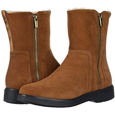 Botines De Mujer Clarks Un Elda De Ante Marrón Oscuro