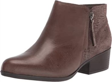 Botines Clarks Adreena Hope De Mujer En Topo Oscuro