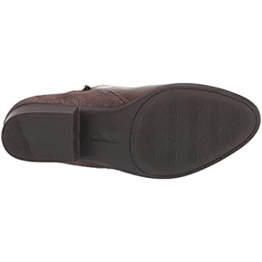 Botines Clarks Adreena Hope De Mujer En Topo Oscuro