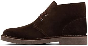 Botas Clarks Desert Boot 2 Ante Marrón Oscuro