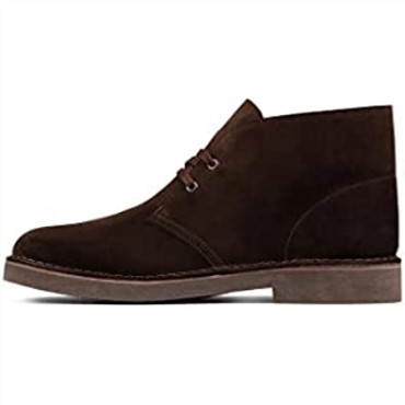 Botas Clarks Desert Boot 2 Ante Marrón Oscuro