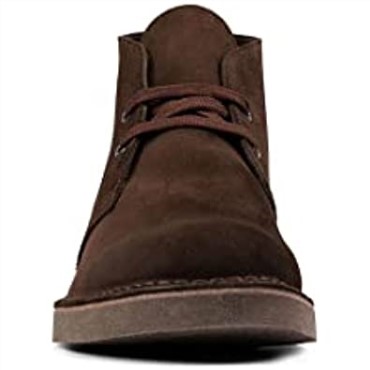 Botas Clarks Desert Boot 2 Ante Marrón Oscuro