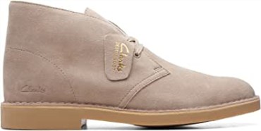 Botas Clarks Desert Boot Evo Suede Beige Arena