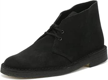 Botas Clarks Desert Hombre Ante Negro