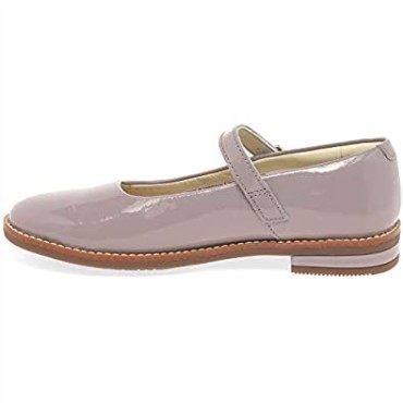 Clarks Drawn Sky, Bailarinas De Charol Junior Para Niñas Mary Jane