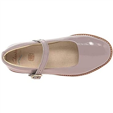 Clarks Drawn Sky, Bailarinas De Charol Junior Para Niñas Mary Jane