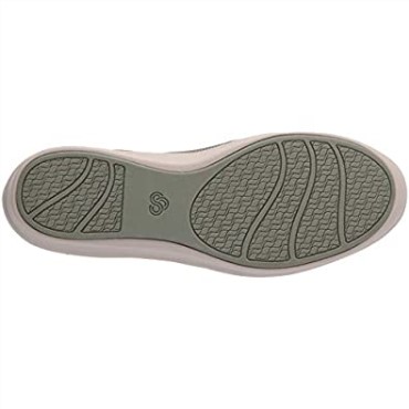 Zapato De Salón Con Helecho Rosa De Mujer De Textil Olivo Polvoriento De Clarks