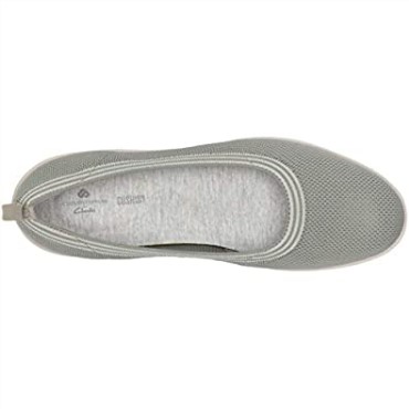 Zapato De Salón Con Helecho Rosa De Mujer De Textil Olivo Polvoriento De Clarks