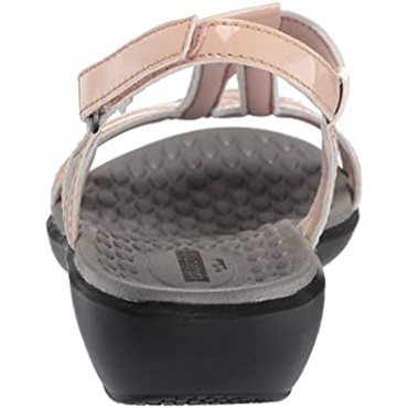 Sandalia Sonar Aster De Mujer De Charol Sintético Rosa Polvoriento De Clarks