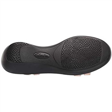 Sandalia Sonar Aster De Mujer De Charol Sintético Rosa Polvoriento De Clarks