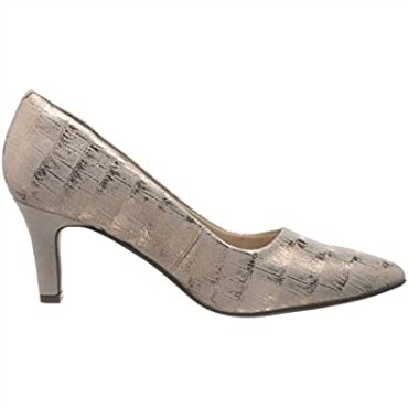 Clarks Dusty Rose Interest Leather - Zapato De Salón Con Tulipán Illeana Para Mujer