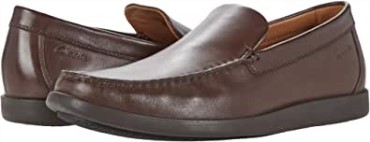 Clarks Ferius Creek Cuero Marrón Oscuro