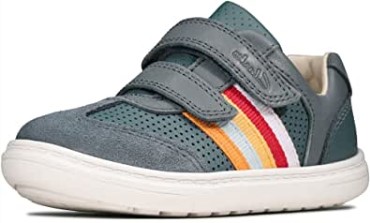 Primeros Zapatos De Niños Clarks Flash Beau T Azul