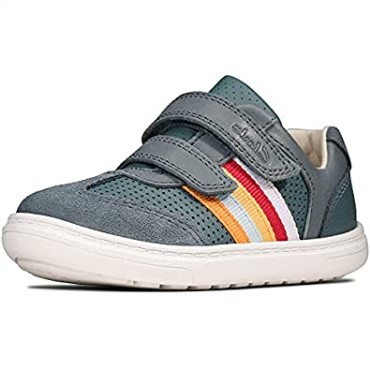 Primeros Zapatos De Niños Clarks Flash Beau T Azul