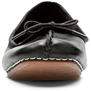 Clarks Freckle Ice Cerrado Cuero Negro Mujer