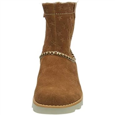 Botas Slouch Piper K Clarks Girl's Crown Ante Color Canela