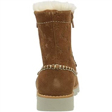 Botas Slouch Piper K Clarks Girl's Crown Ante Color Canela