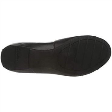 Bailarinas De Niña Clarks Scala Bloom K Negro