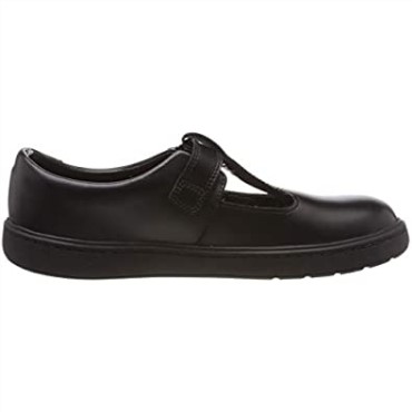 Bailarinas De Niña Clarks Street Soar K Negras