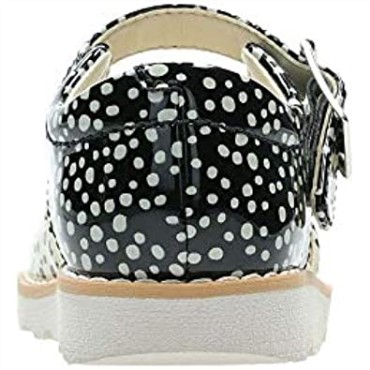 Sandalias Clarks Crown Bloom T Sling Back Negro Niña