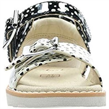Sandalias Clarks Crown Bloom T Sling Back Negro Niña