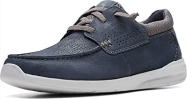 Clarks Gorwmoc Azul Marino Nubuck