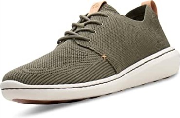 Zapatilla De Hombre Clarks Green Khaki Step Urban Mix