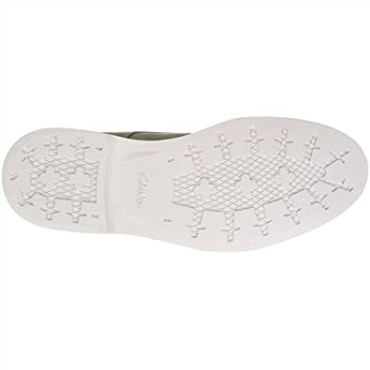 Clarks Gris Malwood Plaoxford Para Hombres