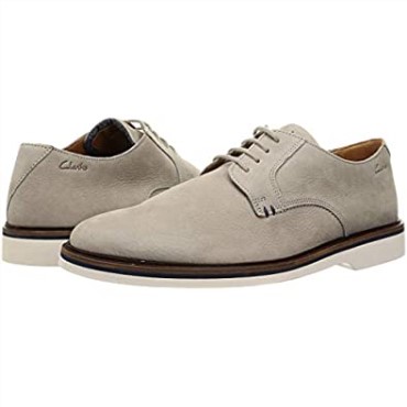 Clarks Gris Malwood Plaoxford Para Hombres