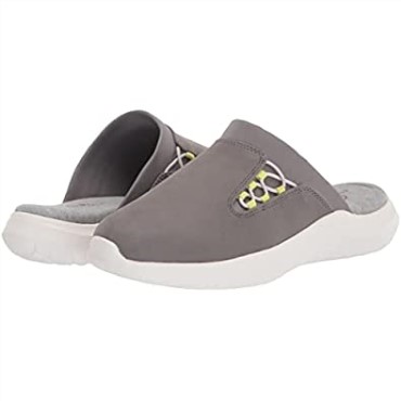 Mule De Mujer Clarks Nova Ease De Textil Gris