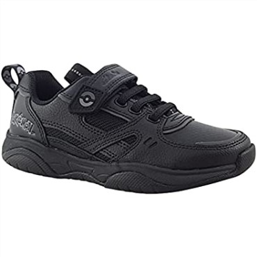 Zapatos Clarks Grip Trade K Negro Cuero Niño