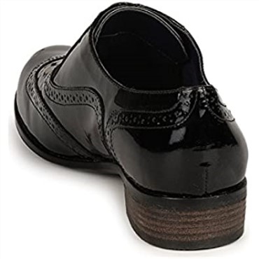 Zapatos Derby Con Cordones Mujer Clarks Hamble Oak Negro