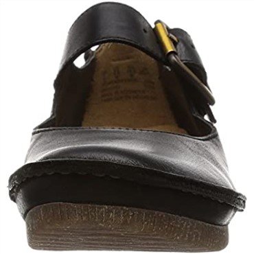 Sandalias De Mujer Con Tira Al Tobillo Clarks Janey June Negro