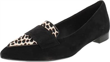 Mocasines Clarks Laina Mujer Piel Animal Print Slip On Special