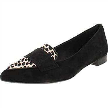 Mocasines De Mujer Clarks Laina En Piel Animal Print