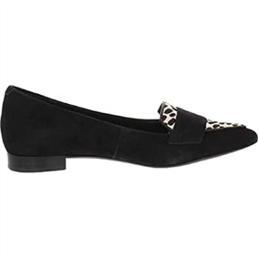 Mocasines De Mujer Clarks Laina En Piel Animal Print