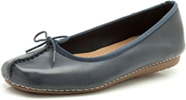 Bailarinas De Mujer Clarks Freckle Ice De Ante Lila