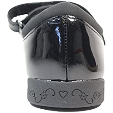Zapatos Clarks Magic Step Bar Charol Niño Charol Negro