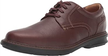 Clarks Caoba Ny Cuero Hombres Rendell Plaoxford